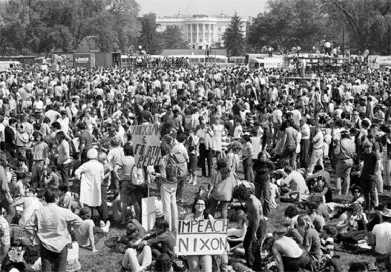 Operation CHAOS was intended to monitor domestic dissent for US foreign policy, but it ended up spying on just about anybody the government didn’t like. Source: TommyJapan1 / CC BY 2.0.