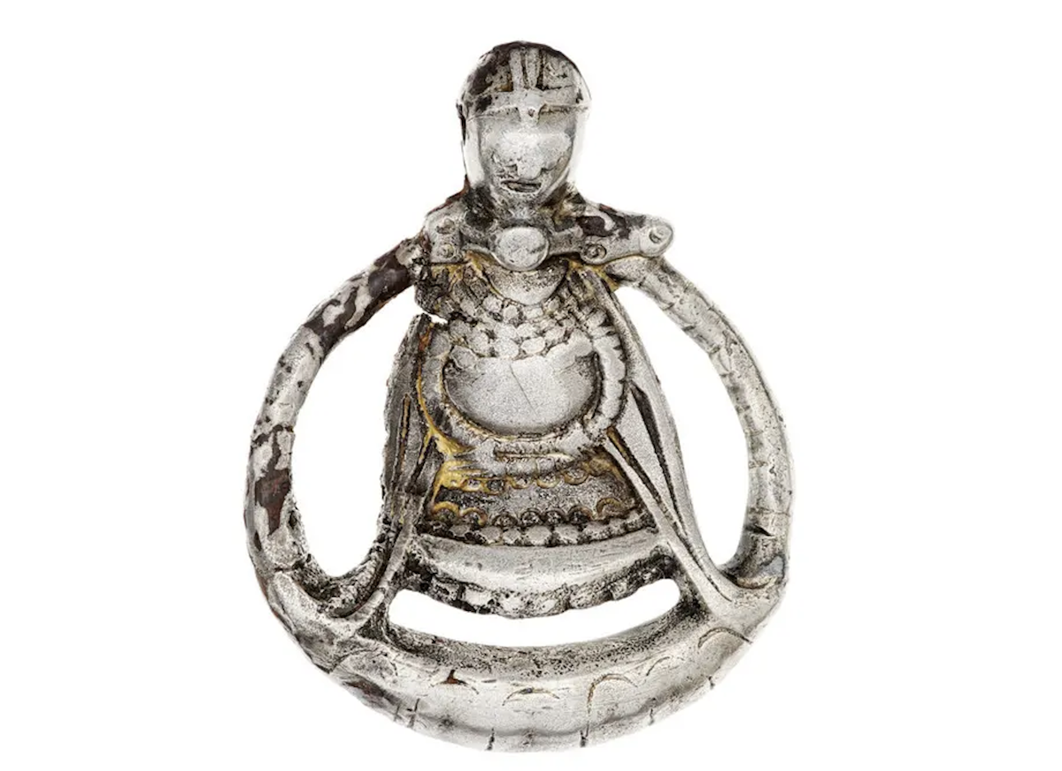 The figurine of a pregnant woman that was analysed in the study. Historiska Museet, CC BY-ND
