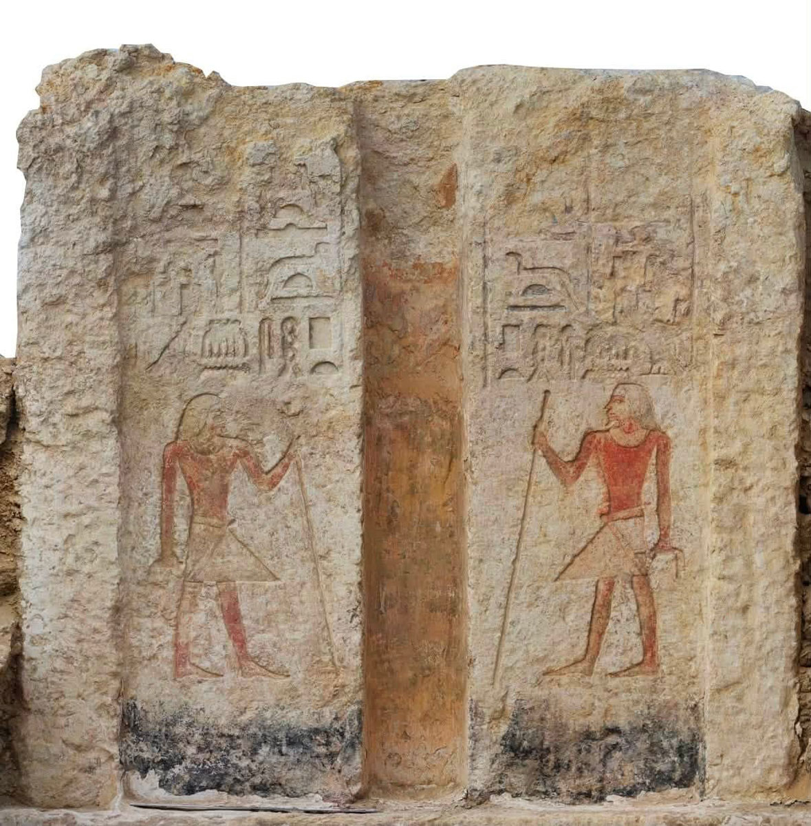 False door from the tomb of Sekhentio-Ptah in the Bubasteion Necropolis at Saqqara
