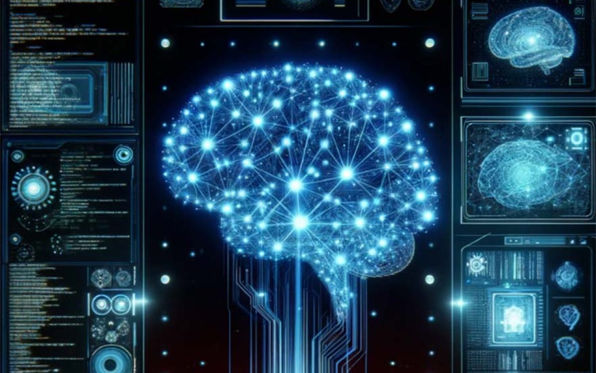 This picture of Artificial Intelligence was itself created by Artificial Intelligence. It is, in effect, a self-portrait. Source: Alenoach / Public Domain.